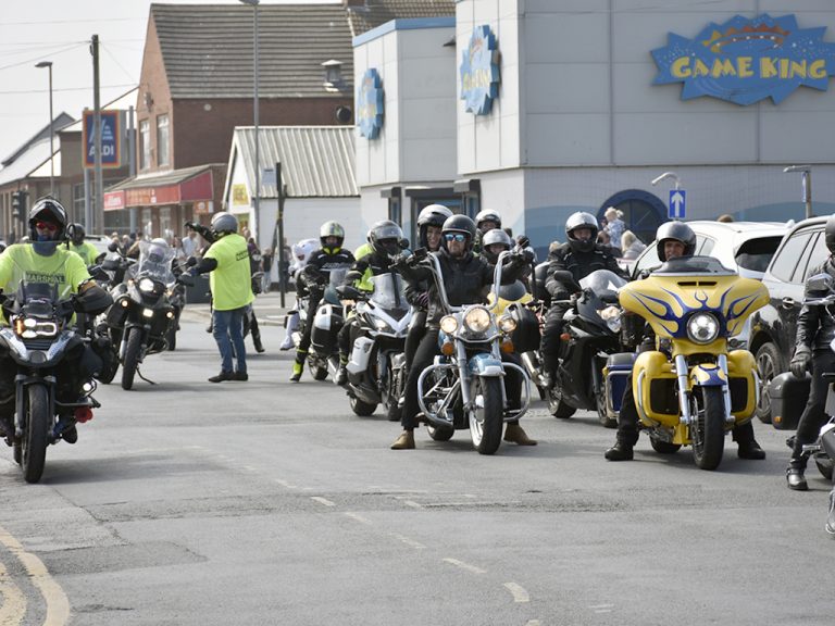 Withernsea Bikers deliver Easter happiness The Holderness and Hornsea Gazette