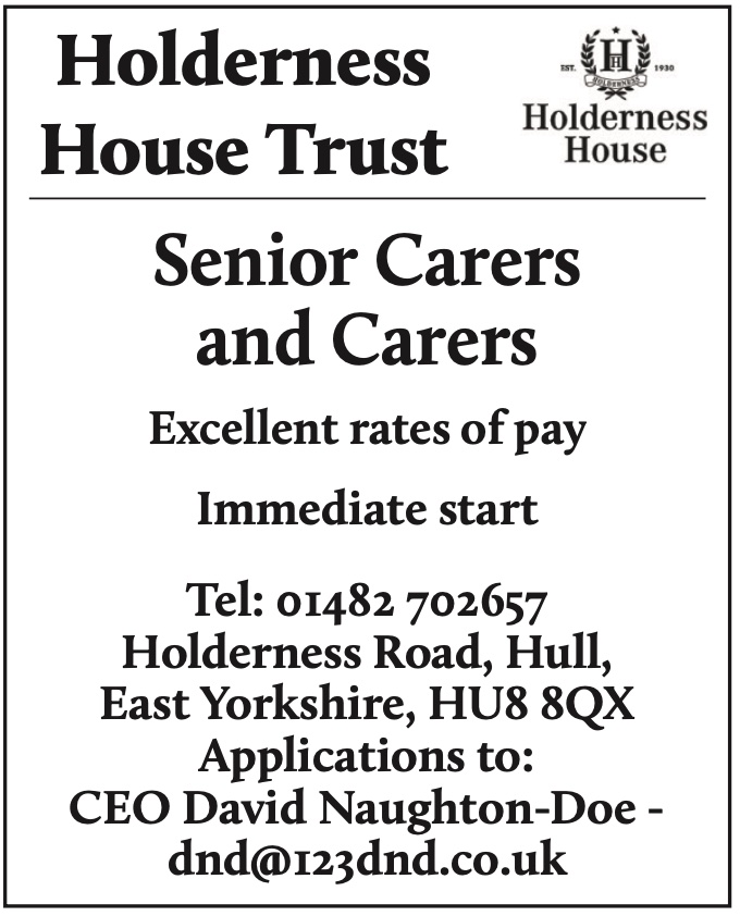 Jobs The Holderness and Hornsea Gazette