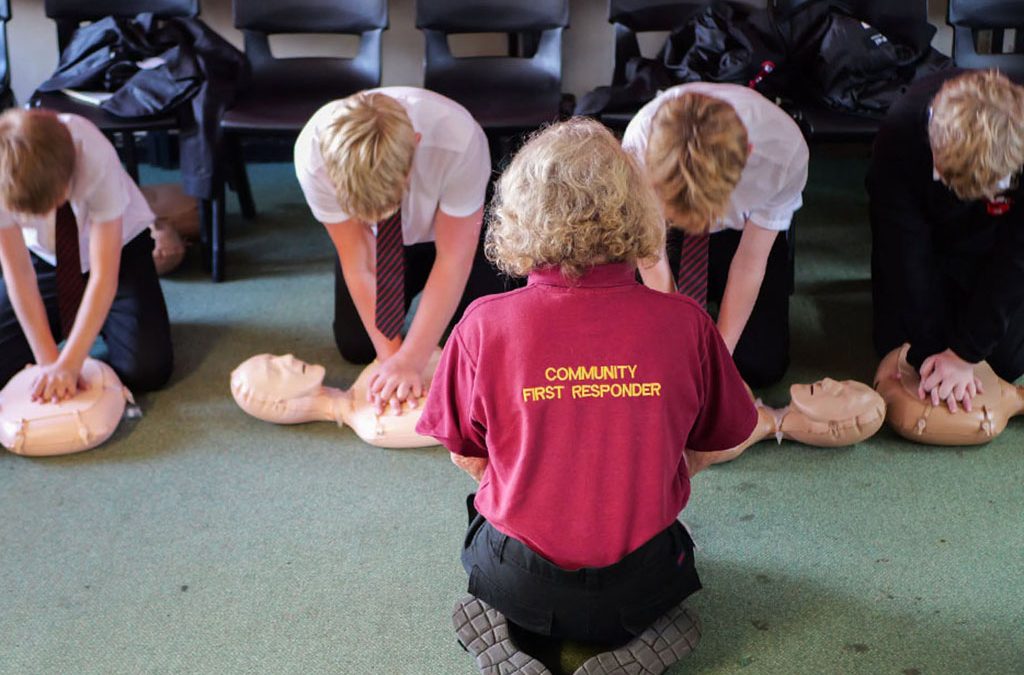 Hundreds of children take part in Restart a Heart Day