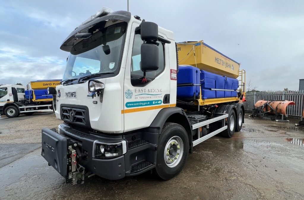 Gritter drivers given life-saving training